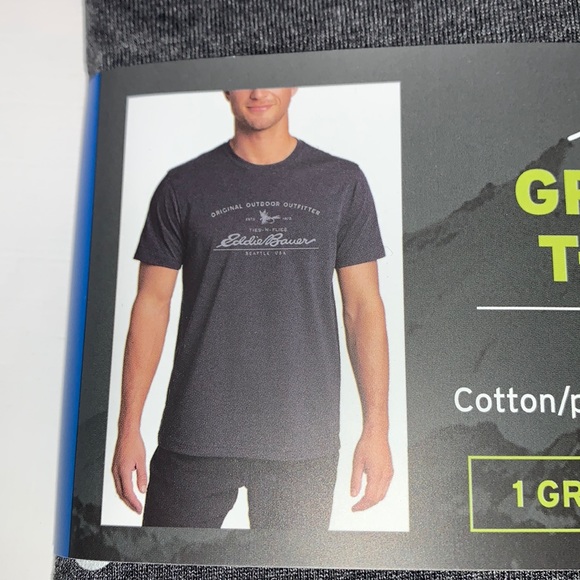 Eddie Bauer Men’s Graphic & Crew Tee, 2-Pack - Picture 7 of 12